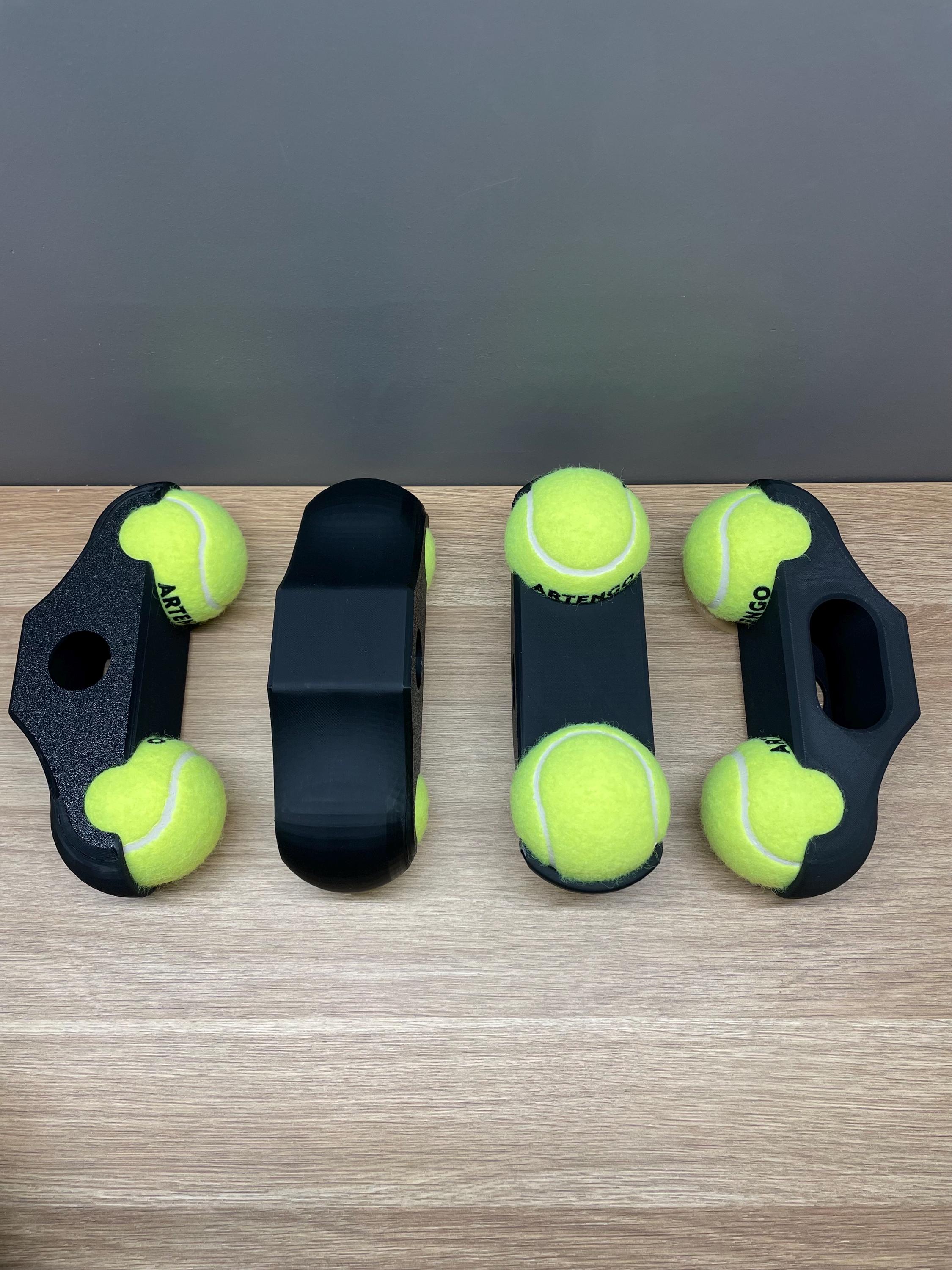 Tennis Ball Feet for Zwift Hub One Roller